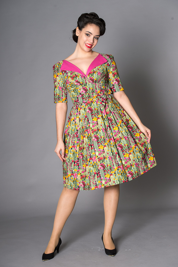  victory parade quirky prints retro styles Dresses made in Uk